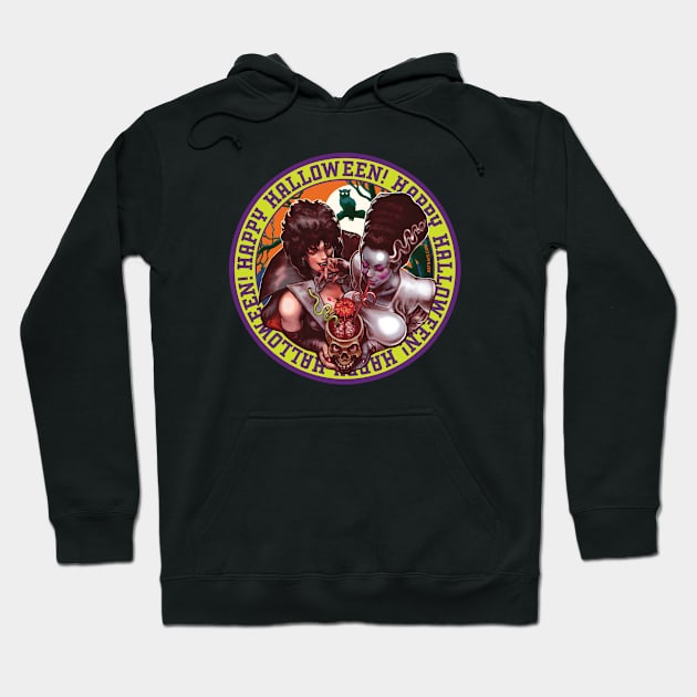 Monster girls on the brain. Hoodie by Eldoniousrex